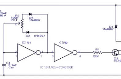 Mạch điều khiển tốc độ động cơ